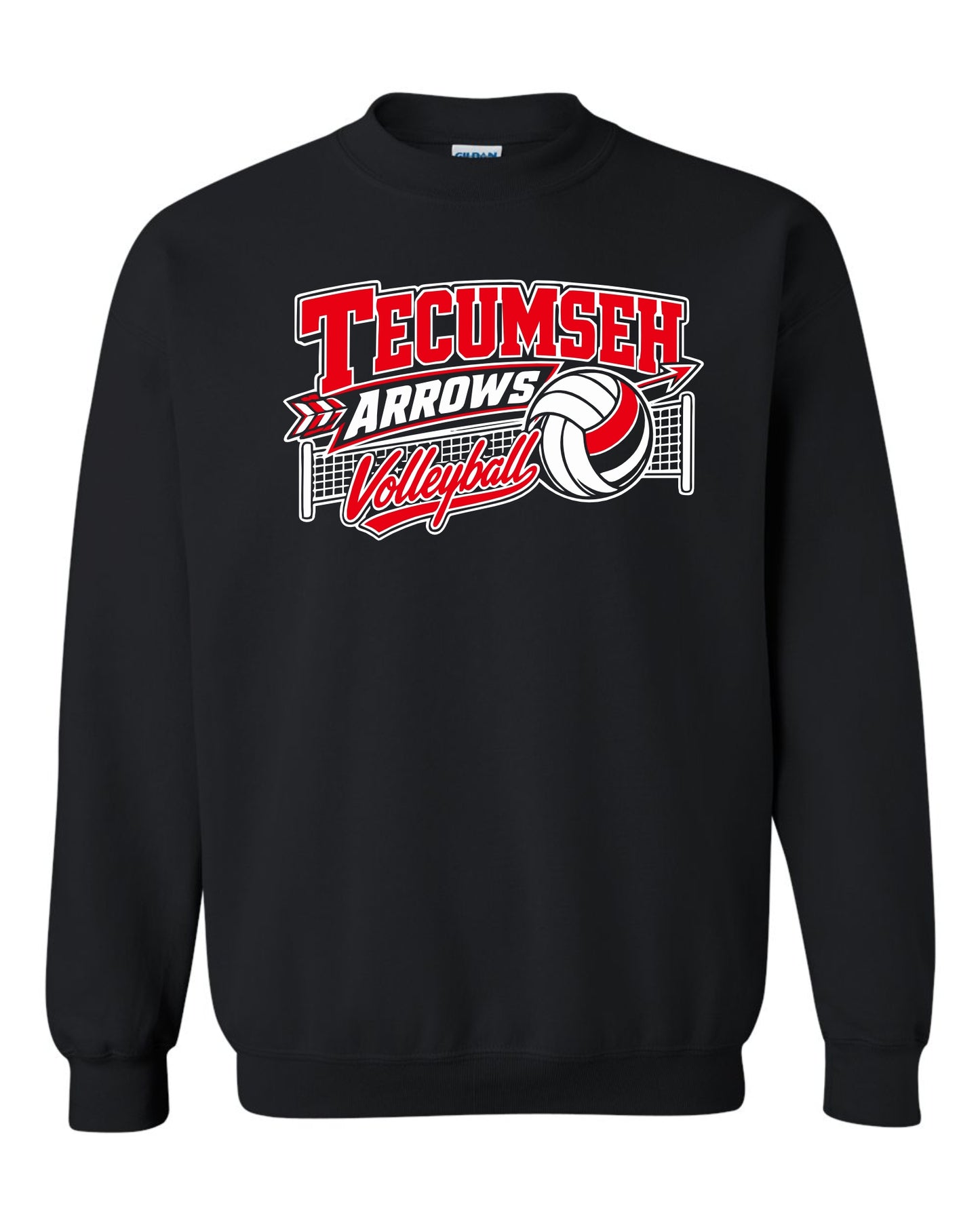 Tecumseh Court Crewneck - BLACK or ASH