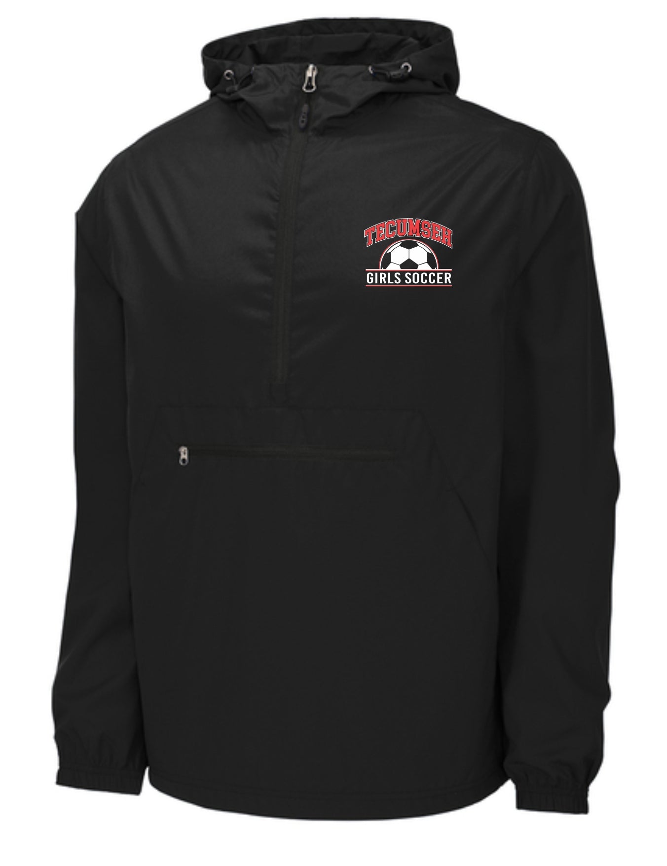 Tecumseh Girls Soccer Classic Anorak Wind Breaker