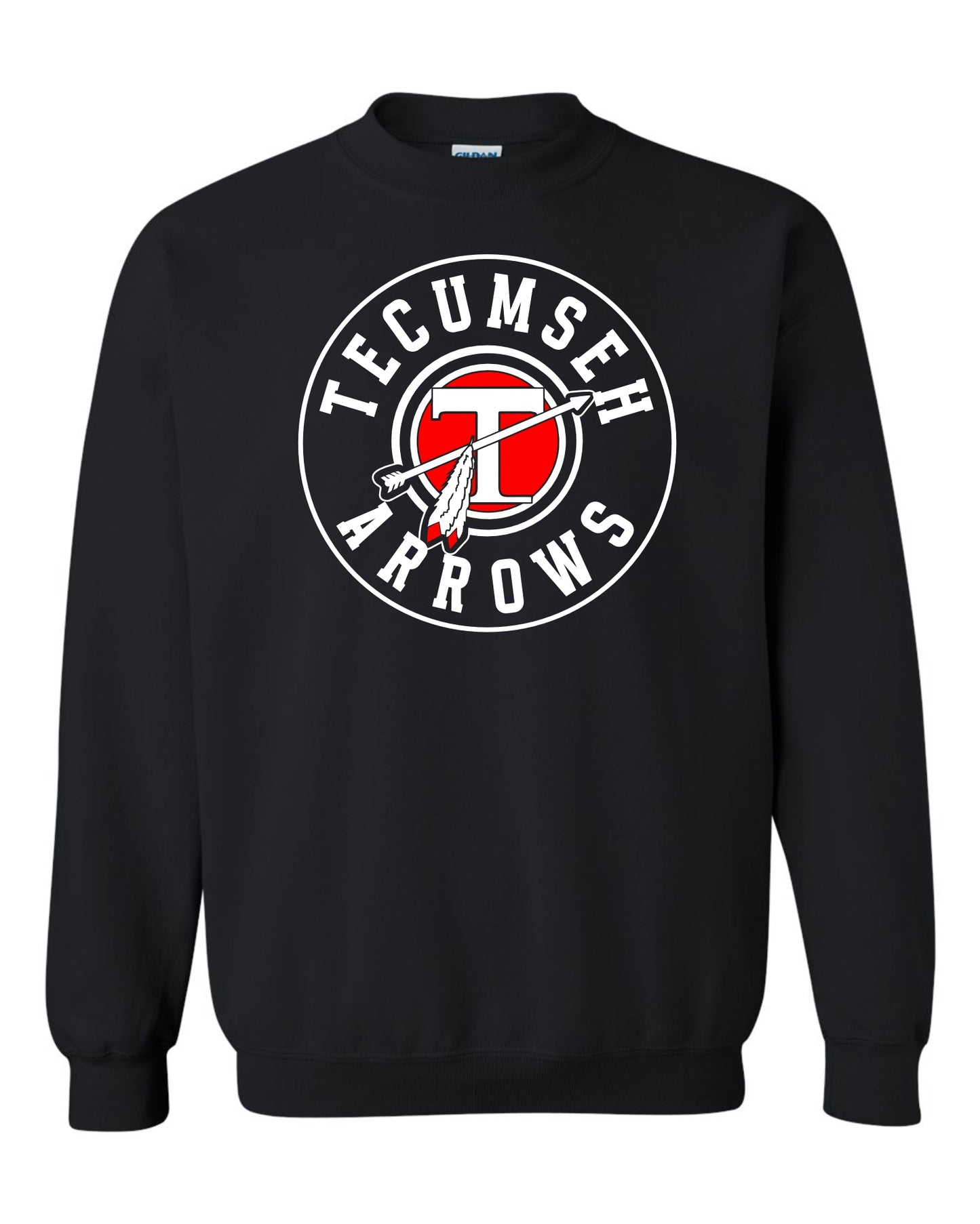 TEA Tecumseh Arrows Badge Crewneck