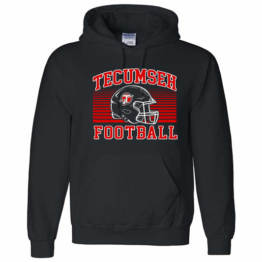 Tecumseh FB 80 Hoodie - BLACK or SPORT GREY