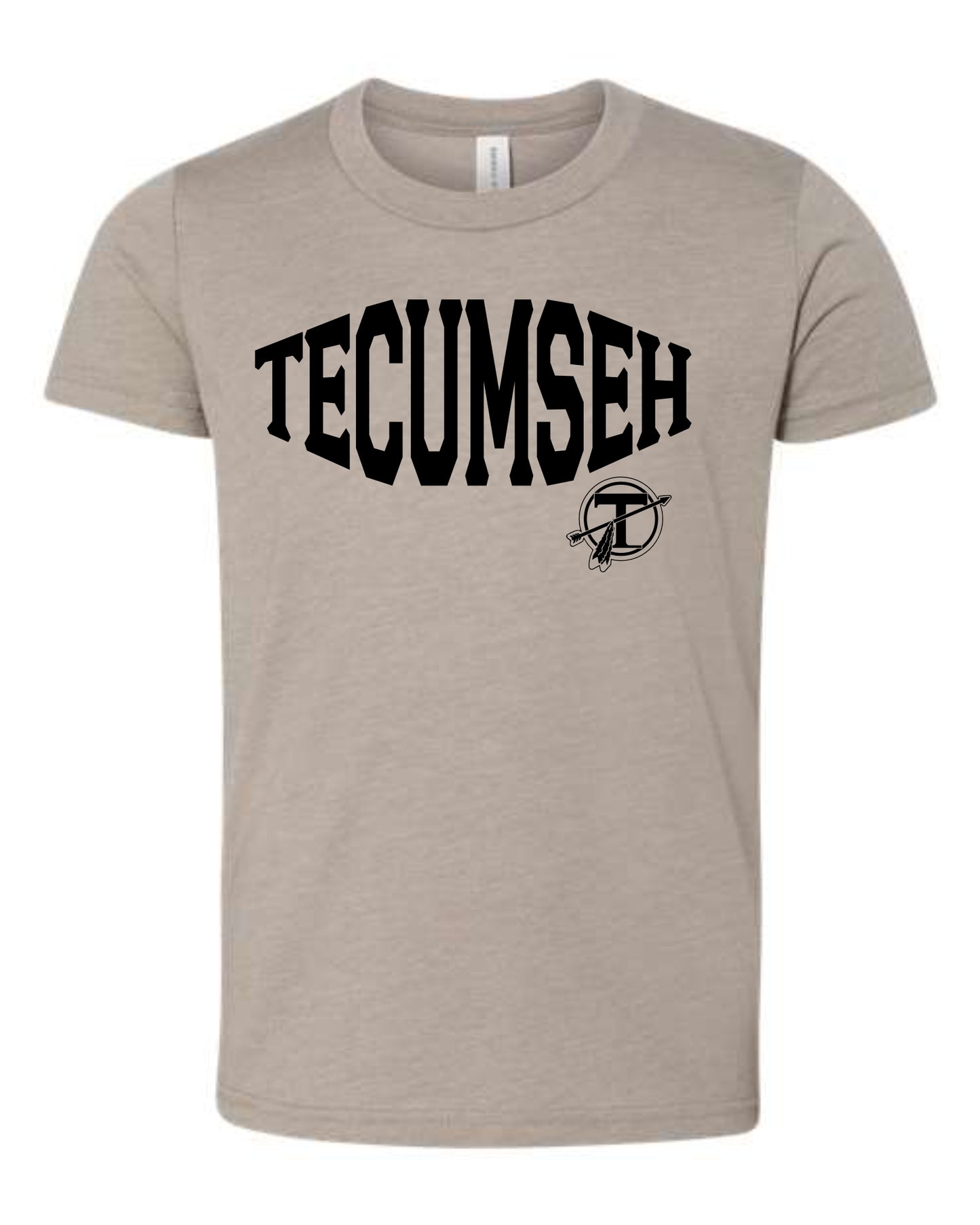 Tecumseh Bold Premium Soft Style T-shirt - STONE, PEACH or LAGOON