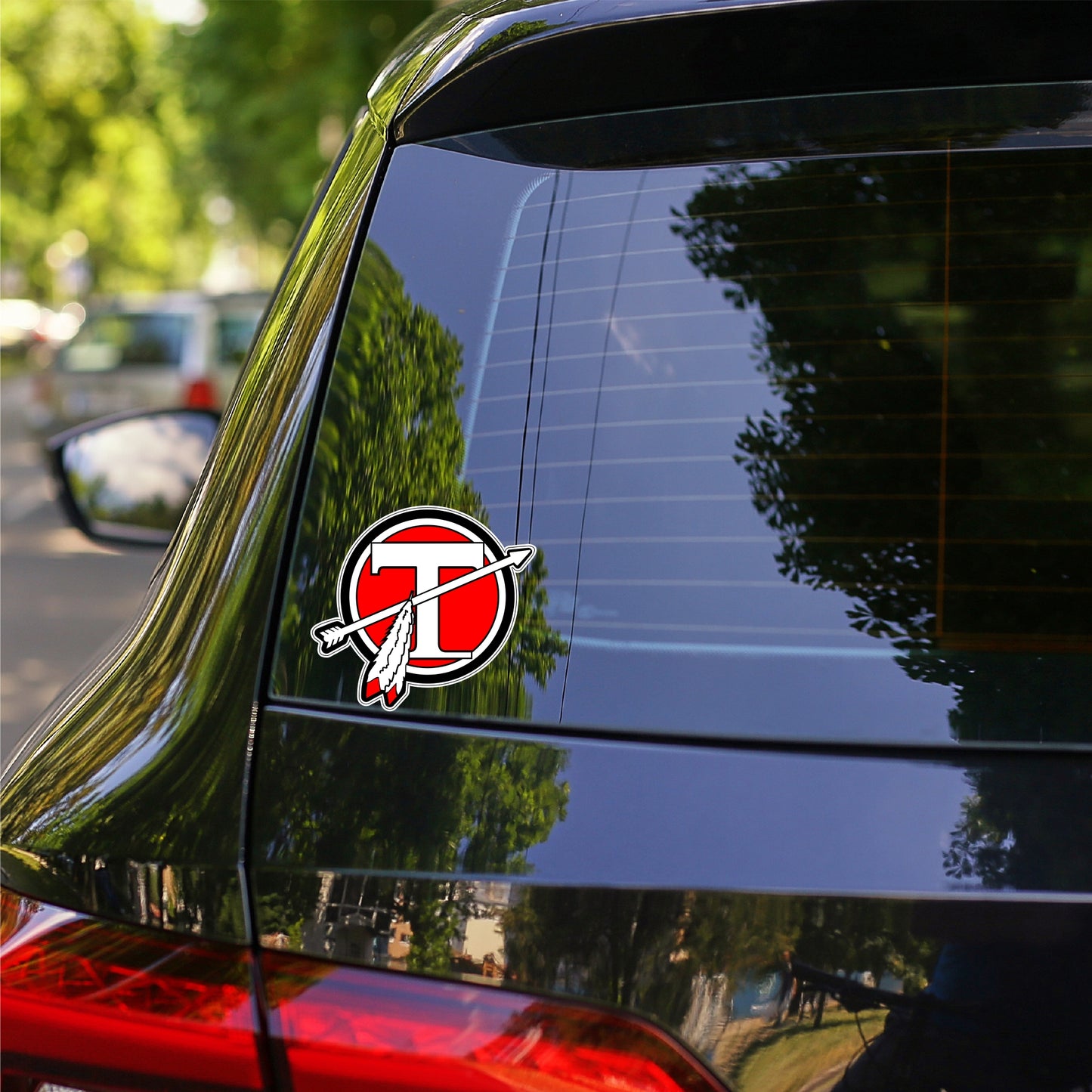 Tecumseh Circle T Car Decal - Sticker