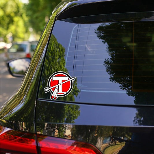Tecumseh Circle T Car Decal - Sticker