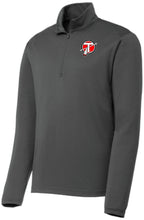 Load image into Gallery viewer, Tecumseh Circle T 1/4 Zip Pullover  - GREY
