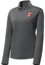 Load image into Gallery viewer, Tecumseh Circle T 1/4 Zip Pullover  - GREY
