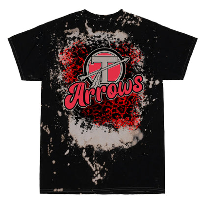 Arrows Bleach T-Shirt - Circle T or Arrows SPRAY