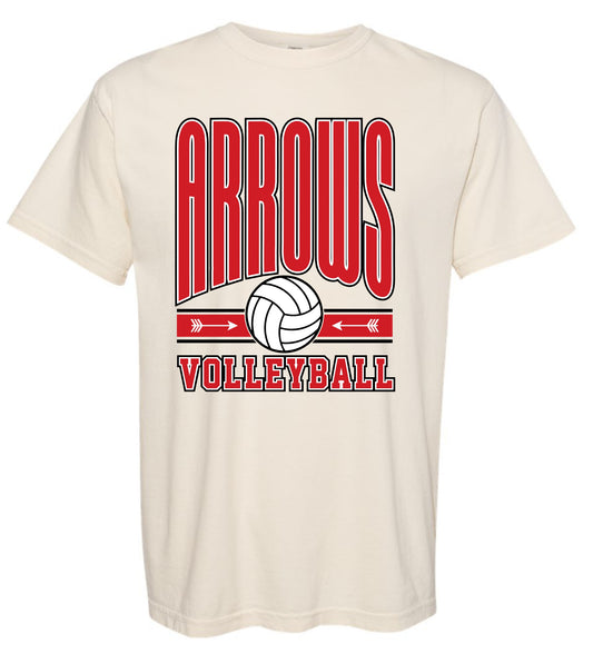 Arrows Powerplay Tshirt - Comfort Colors Ivory