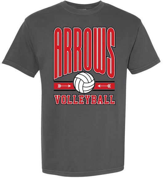 Arrows Powerplay Tshirt - Comfort Colors PEPPER