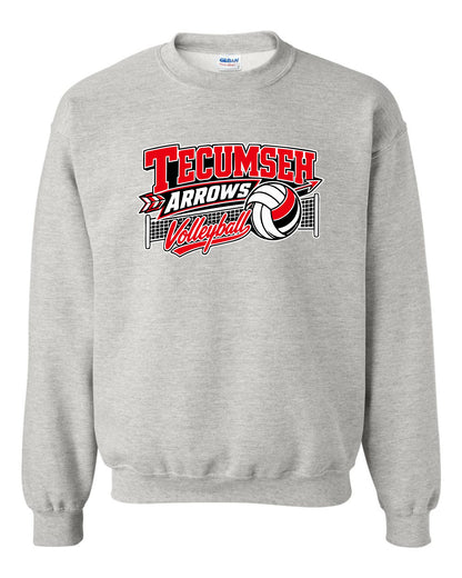 Tecumseh Court Crewneck - BLACK or ASH