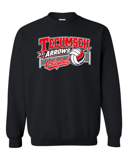 Tecumseh Court Crewneck - BLACK or ASH