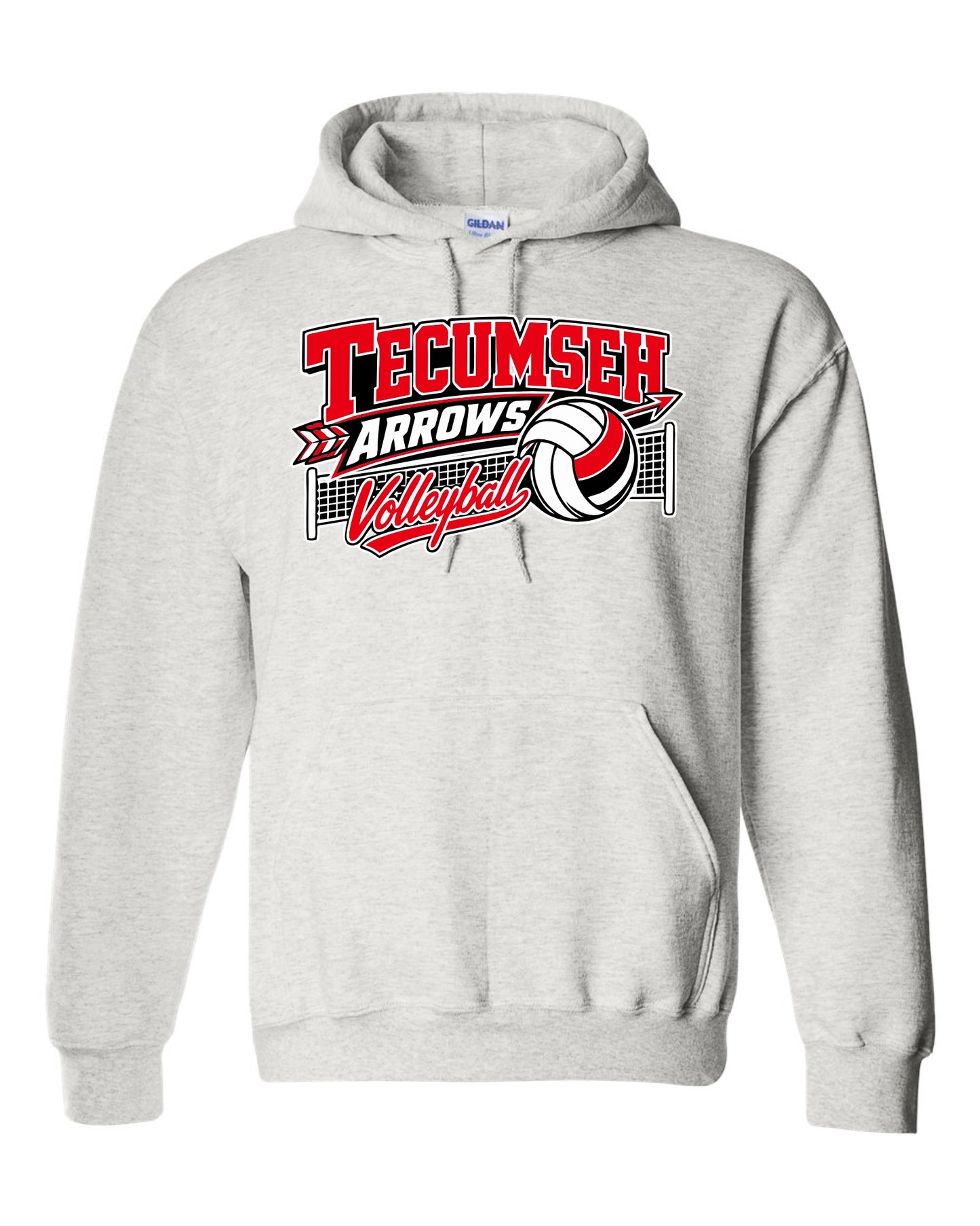 Tecumseh Court Hoodie - BLACK or ASH