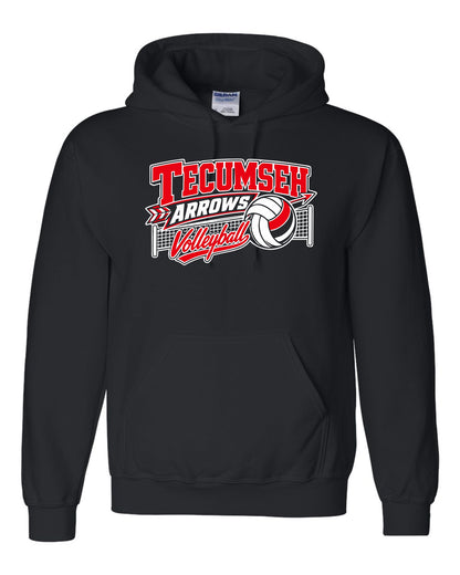 Tecumseh Court Hoodie - BLACK or ASH