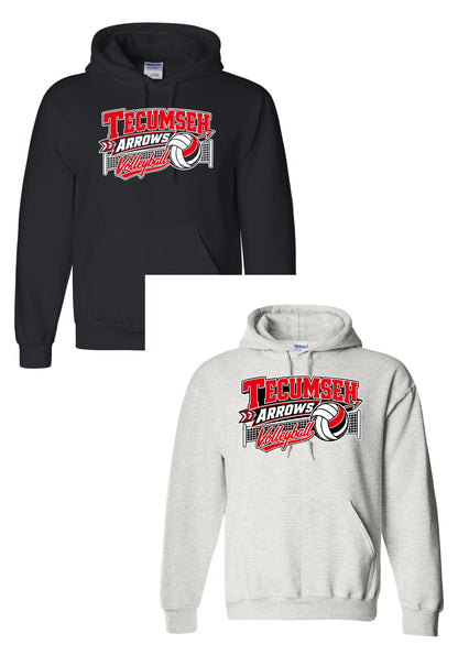 Tecumseh Court Hoodie - BLACK or ASH
