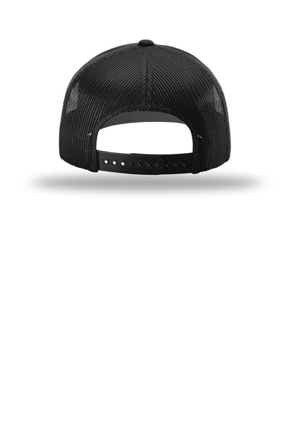 Black Attack Hat - Adjustable