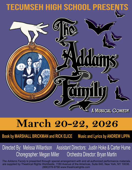 2026 Tecumseh Musical Poster 14x18