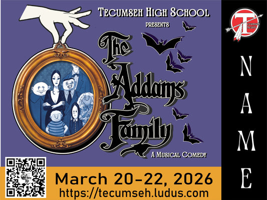 2026 Tecumseh Musical Yard Sign