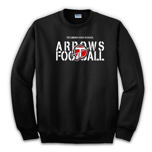 Arrows Football Stamp Crewneck
