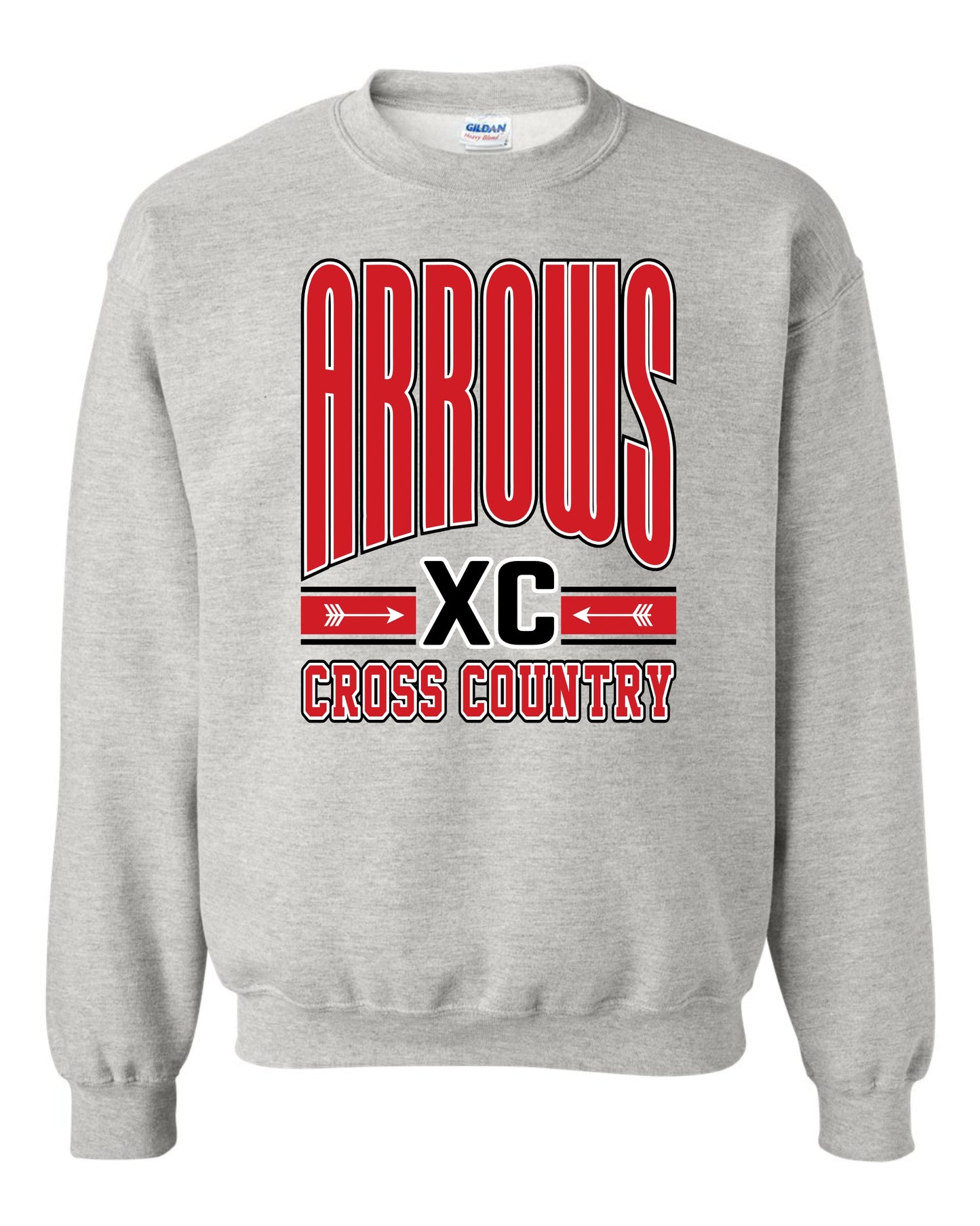 Arrows Powerplay XC Crewneck - ASH