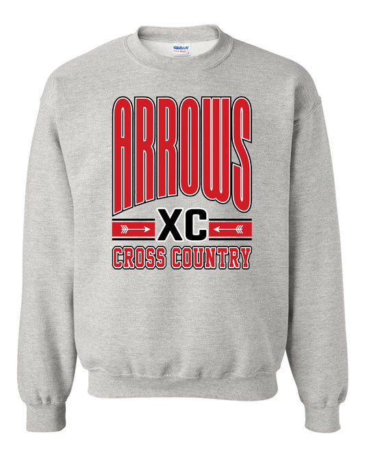 Arrows Powerplay XC Crewneck - ASH