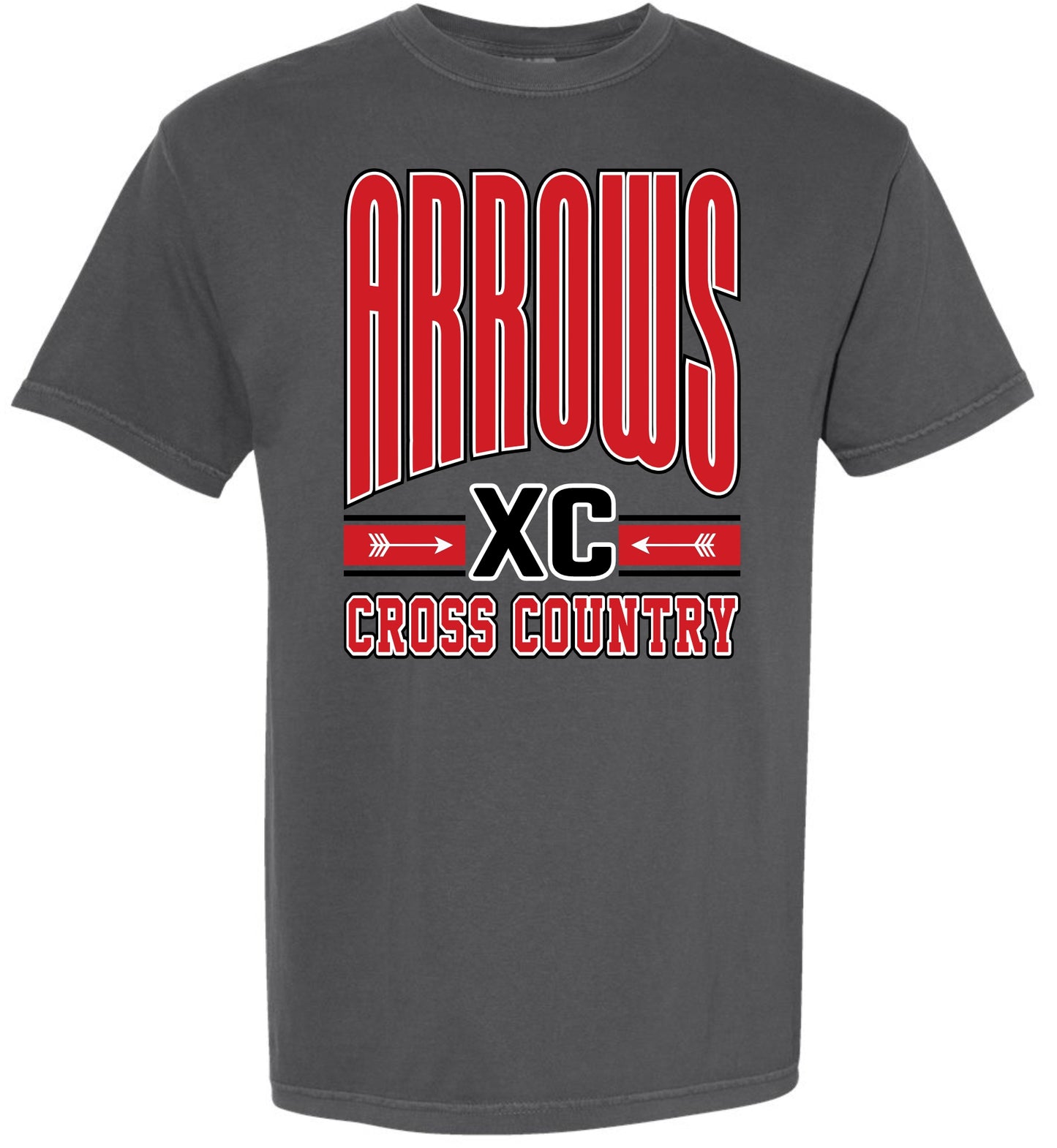 Arrows Powerplay XC Tshirt - Comfort Colors PEPPER