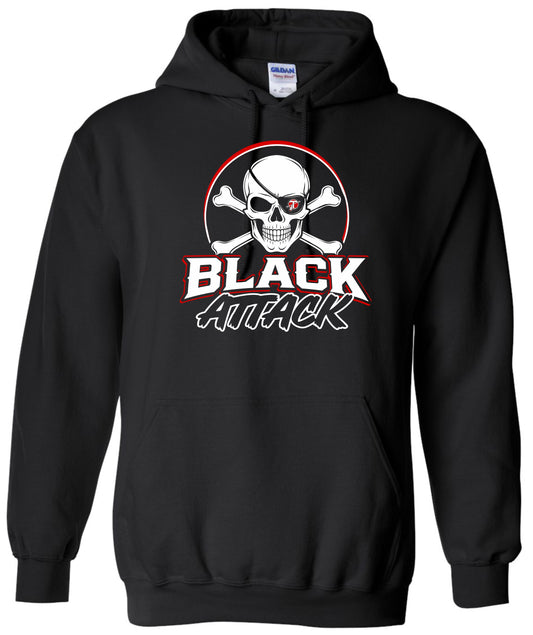 Black Attack Hoodie