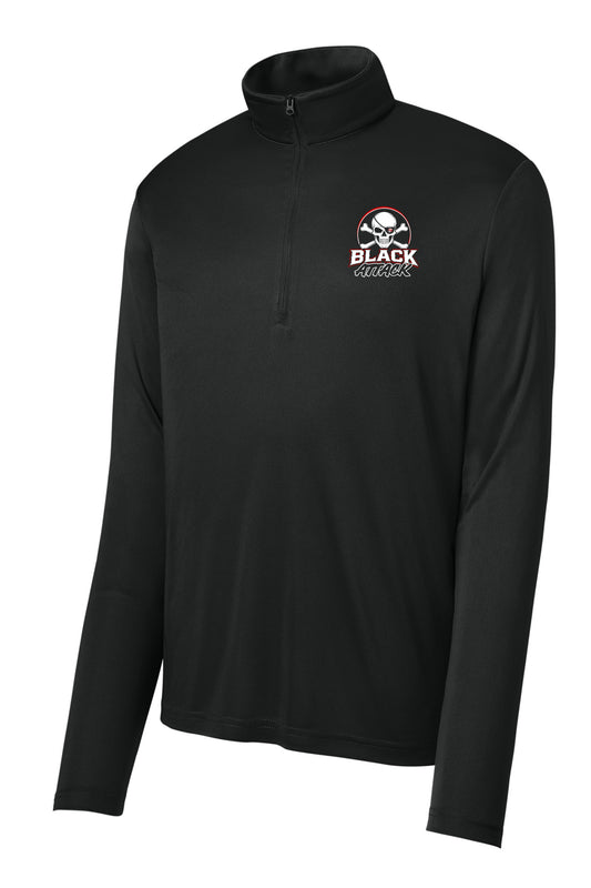 Black Attack 1/4 Zip