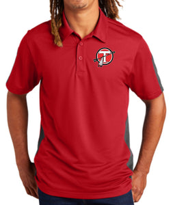 Circle-T Colorblock Polo Golf Shirt