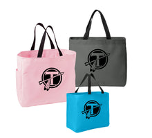 Load image into Gallery viewer, Tecumseh Circle T Tote Bag

