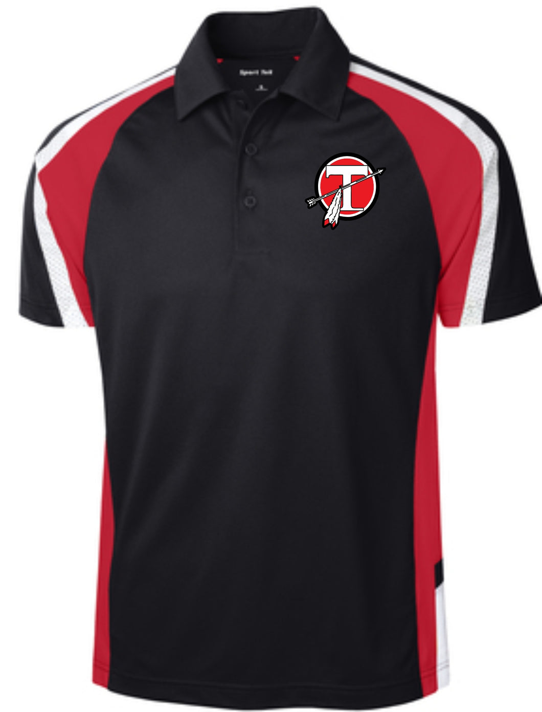 Circle-T Tri-Color Golf Shirt