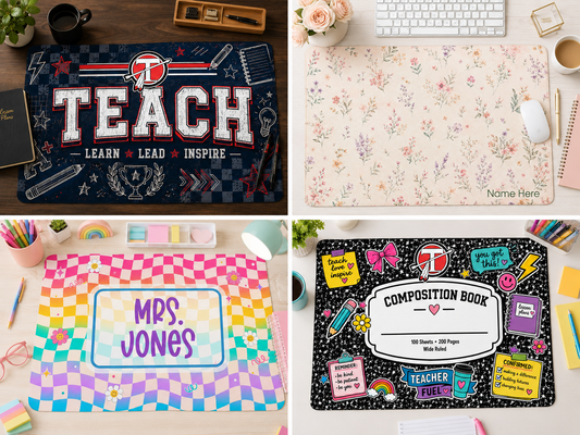 Teacher Desk Mat Collection – Choose Your Style