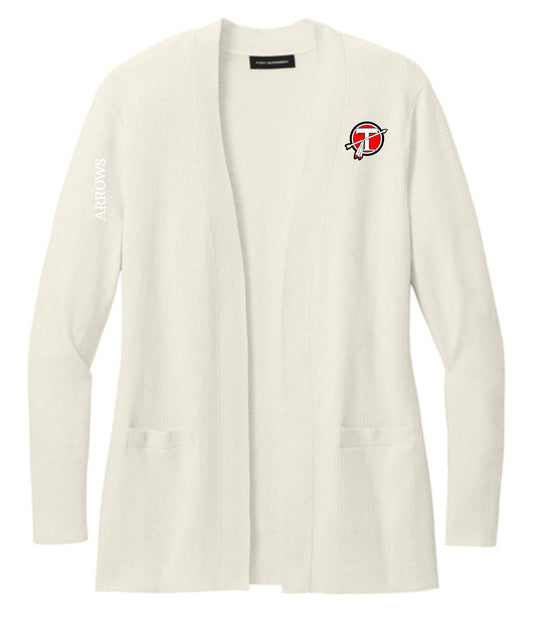 Circle T Open Cardigan Sweater Ladies - IVORY
