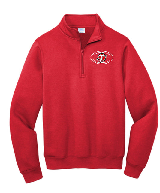 Football Circle T Logo 1/4-Zip Fleece