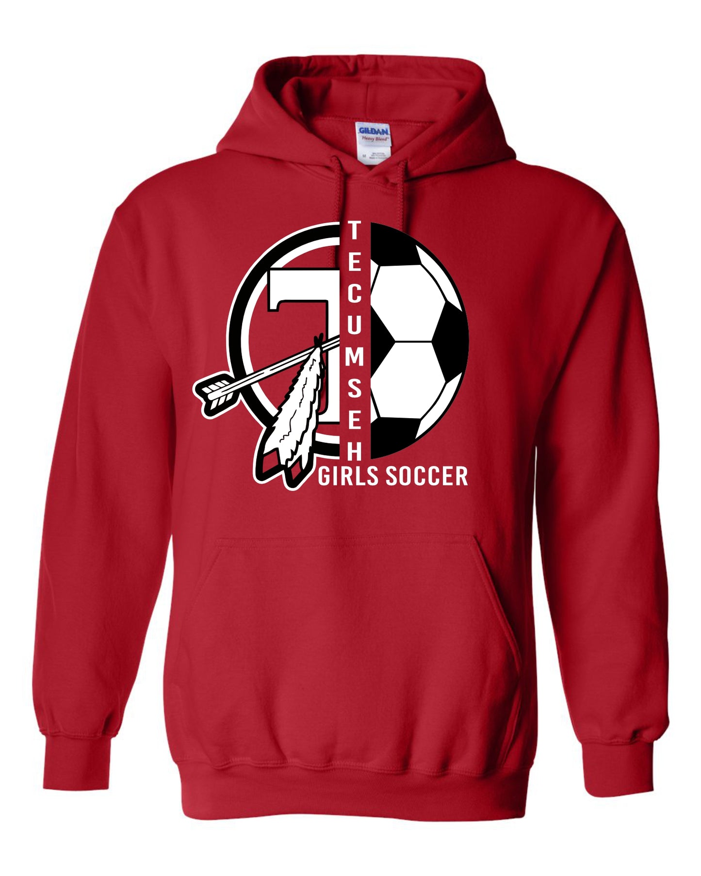 Girls Soccer T Hoodie
