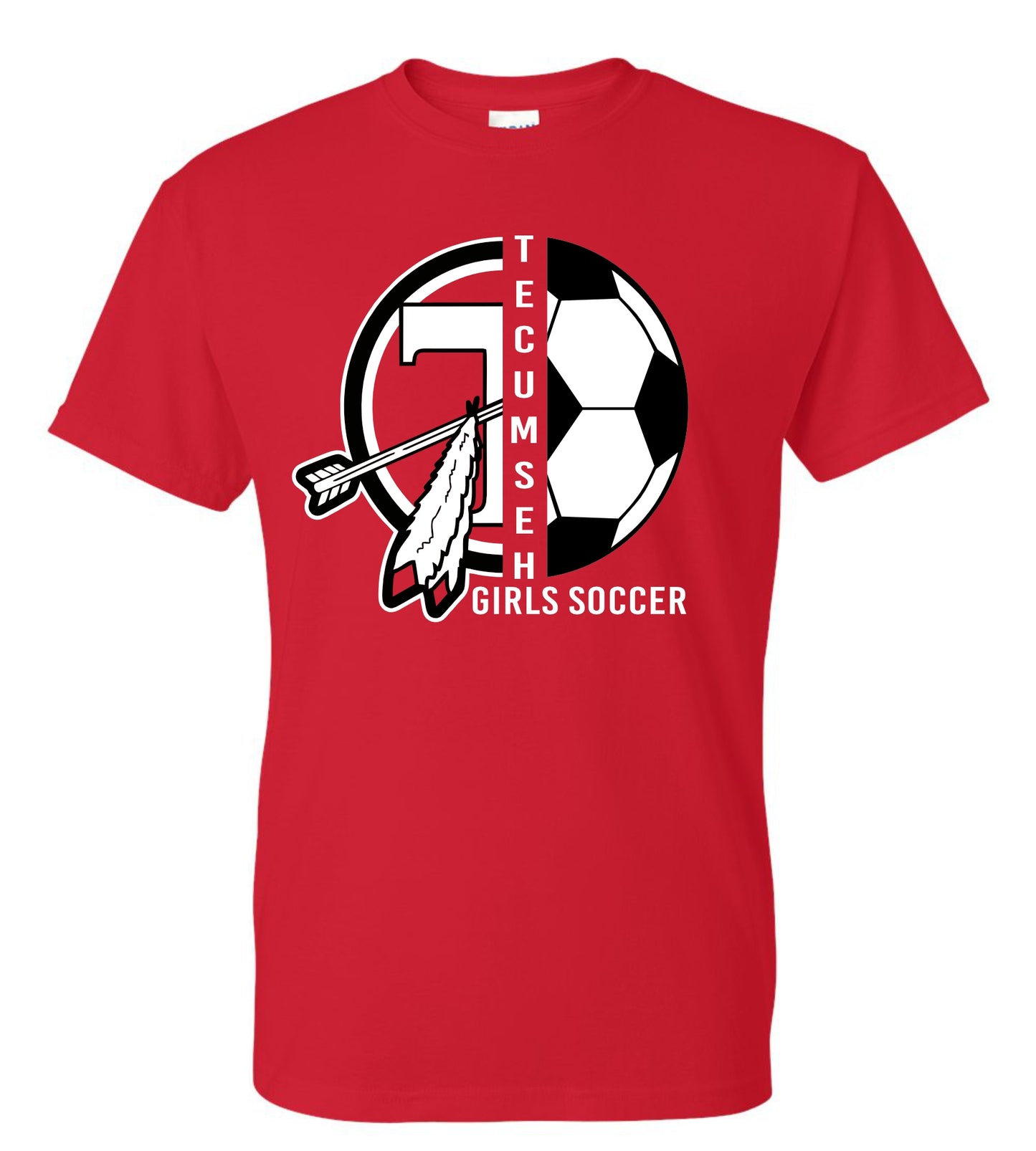 Girls Soccer T 50/50 Tshirt