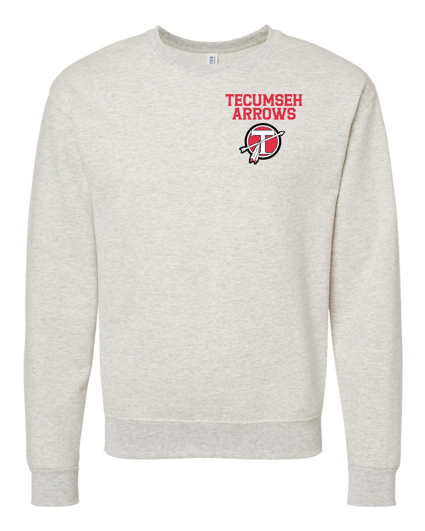 Tecumseh Arrows Est Crewneck Sweatshirt - OATMEAL (Adult Only)
