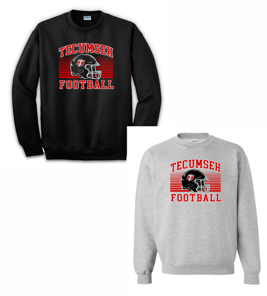 Tecumseh FB 80 Crewneck - BLACK or SPORT GREY