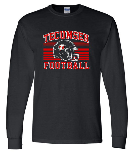 Tecumseh FB 80 Long Sleeve T-Shirt - BLACK or SPORT GREY