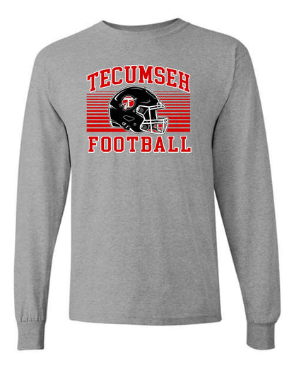 Tecumseh FB 80 Long Sleeve T-Shirt - BLACK or SPORT GREY