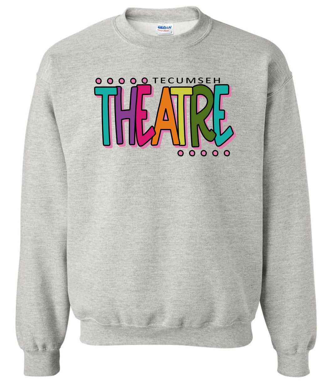 Tecumseh Theatre Playful Crewneck ASH