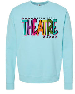 Tecumseh Theatre Playful Crewneck PURIST BLUE