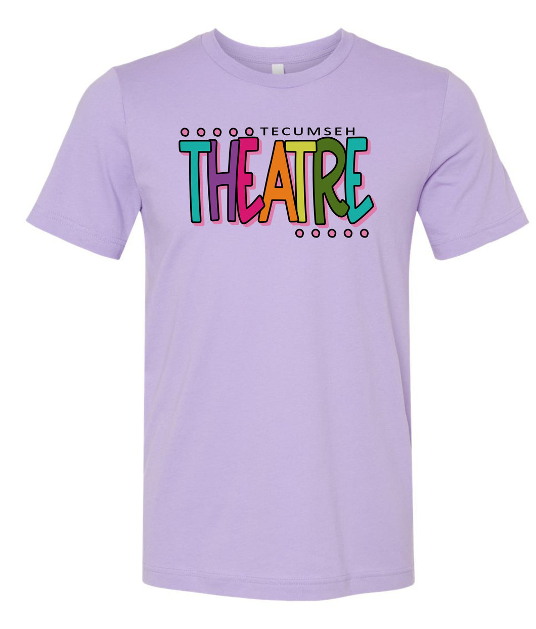 Tecumseh Theatre Playful Soft Style T-Shirt DARK LAVENDER