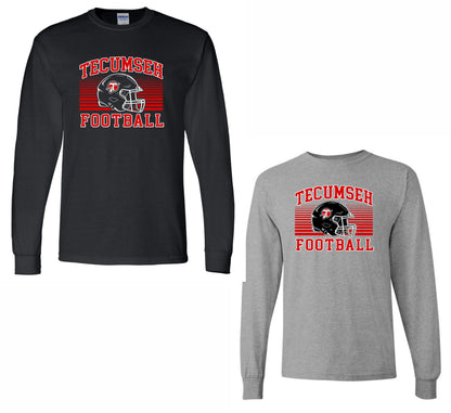 Tecumseh FB 80 Long Sleeve T-Shirt - BLACK or SPORT GREY