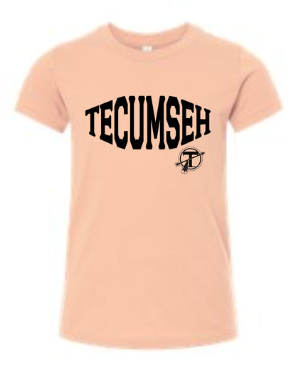 Tecumseh Bold Premium Soft Style T-shirt - STONE, PEACH or LAGOON