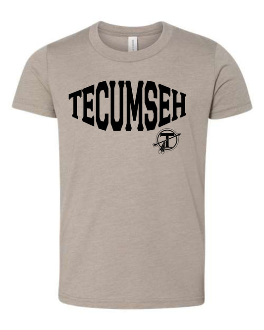 Tecumseh Bold Premium Soft Style T-shirt - STONE, PEACH or LAGOON