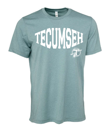 Tecumseh Bold Premium Soft Style T-shirt - STONE, PEACH or LAGOON
