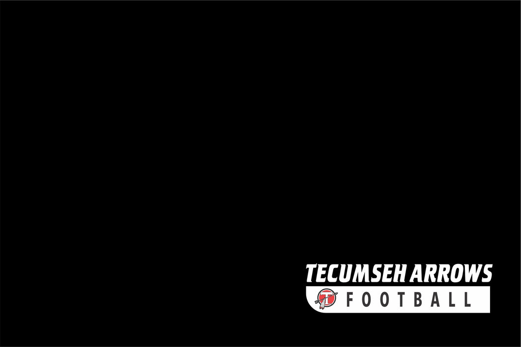 Tecumseh Football Fleece Blanket 50x60