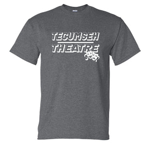 Tecumseh Theatre Block T-Shirt Dark Heather Grey