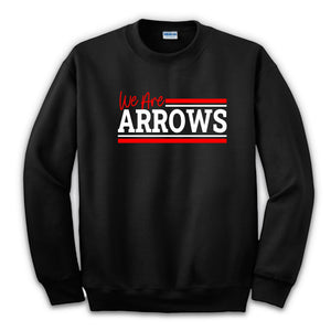 We are Arrows Crewneck Black