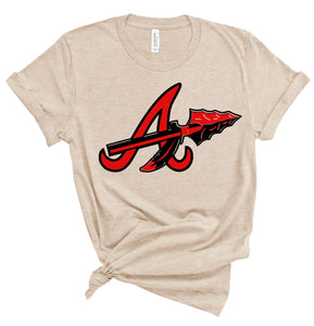 Arrows Baseball A Soft Style Tshirt