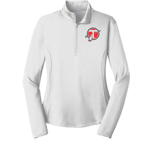 Circle T 1/2 Zip Performance Long Sleeve Ladies